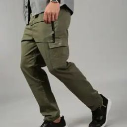 Men Regular Fit Cargo Pants-image-67