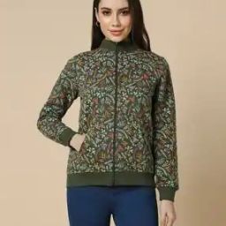 allen solly Women Floral Print Regular Fit Sweatshirt-picture-28