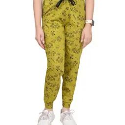 Girls Regular Cotton Fitted Track Pants-image-97