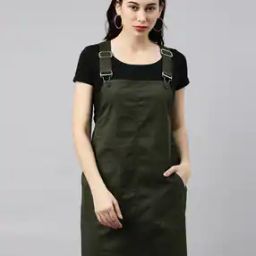 Pinafore Dress with Insert Pockets-image-34