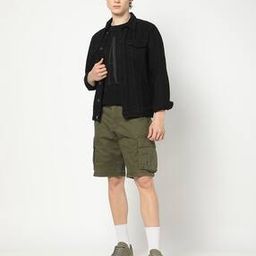Mid-Rise Cargo Shorts-picture-30