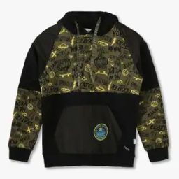 Boys Typographic Print Hoodie-image-84