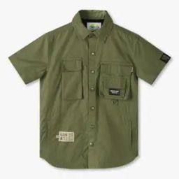Boys Slim Fit Militory Shirt-picture-14
