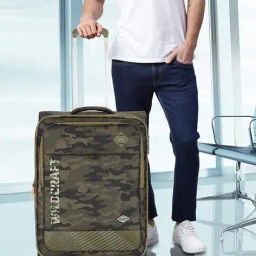 wildcraft Men Patterned Sirius Plus Cabin Soft Body Trolley Bag image 1