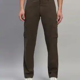 Men Flat Front Relaxed Fit Cargo Pant-image-37