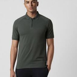 Men Polo T-Shirt with Ribbed Hems-image-57