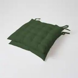 Pack of 2 Quilted Square Cushion 16" x 16"-23
