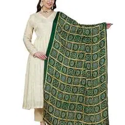 akshadeep Women Printed Dupatta with Tassels-picture-49