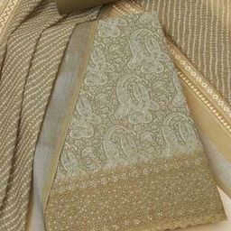 Women Paisley Print 3-Piece Unstitched Dress Material-image-59