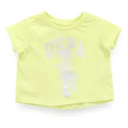 Girls Graphic Print Regular Fit Round-Neck T-Shirt-picture-39