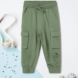 Boys Cotton Cargo Joggers-image-87