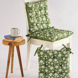 Set of 3 Floral Print Square Cushions-10