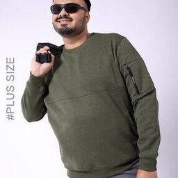 Men Regular Fit Crew-Neck Sweatshirt-picture-47