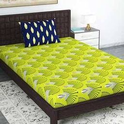 120 TC Antique Cairo Single Size Bedsheet with 1 Pillow Cover-image-37
