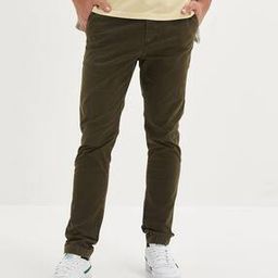 Men Slim Fit Flat-Front Trousers-image-100