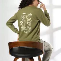 Women Printed Regular Fit Sweatshirt-picture-19