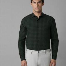 Men Checked Slim Fit Shirt-image-53