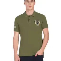 Regular Fit Polo T-Shirt with Logo Embroidery-image-50