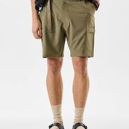 Men Mid Rise Cargo Shorts-picture-11