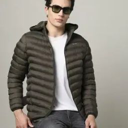 Men Quilted Regular Fit Puffer Jacket-picture-31