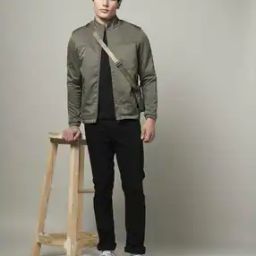 Men Slim Fit Lightweight Bomber Jacket-image-34
