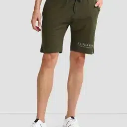 Men Slim Fit Flat-Front Minimal Active Shorts-picture-46
