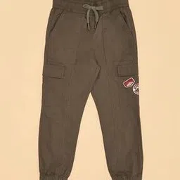 pantaloons junior Boys Cotton Mid Rise Applique Cargo Pants-picture-27