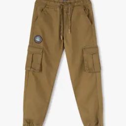 Boys Relaxed Fit Cargo Trousers-44