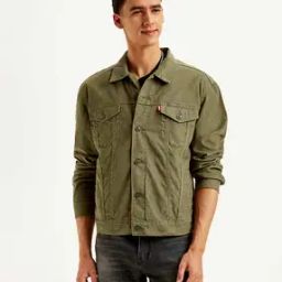 Men Regular Fit Trucker Jacket-picture-51