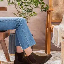Women Ankle-Length Boots with Stitched Detail-image-25