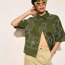 only Women Floral Print Regular Fit Shirt-picture-46