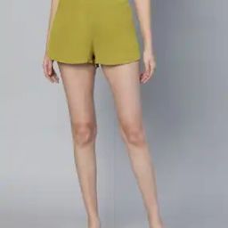 Mid-Rise Shorts with Elasticated Waist-picture-15