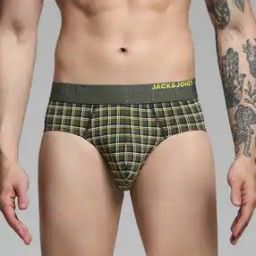 Men Checks Briefs-image-6