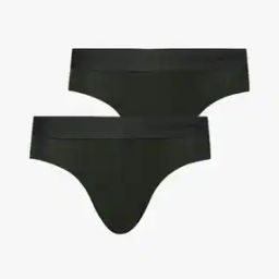 Pack of 2 Briefs with Brand Embroidery-image-49