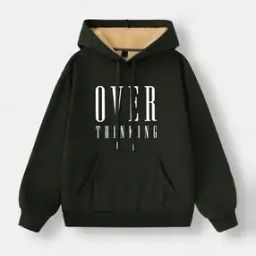 Women Typographic Print Hoodie-image-96