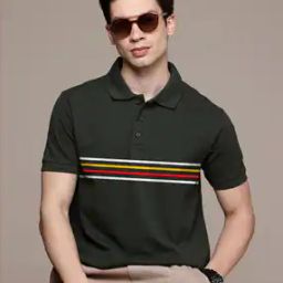 Men Striped Regular Fit Polo T-Shirt-picture-11
