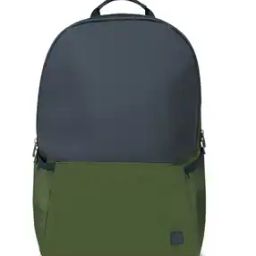 Colourblock Laptop Backpack with Adjustable Straps-image-76