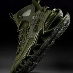 Men Typographic Print Shoes with Lace-Fastening-image-15