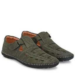 Regular Fit Slip-On Sandals-30