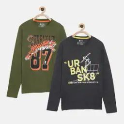 Pack of 2 Graphic Print Sweatshirts-21