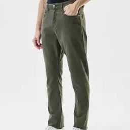 Men Lightly Washed Slim Fit Jeans -image-6