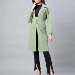 Women Regular Fit Peacoat Jacket-image-64