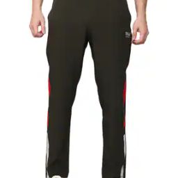 Men Mid-Rise Track Pants with Elasticated Waist-image-20
