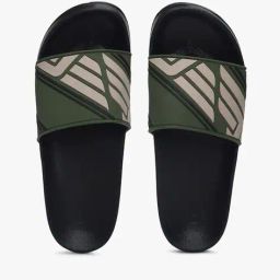 red tape Geometric Pattern Pool Slides image 1