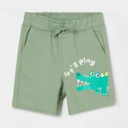 Boys Typographic Print Regular Fit Shorts-picture-20