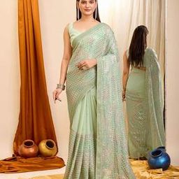 Women Pre-stitched Saree-image-22