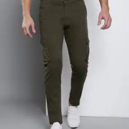 Flat-Front Tapered Fit Cargo Pants-picture-18