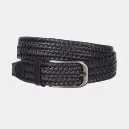 Webbed Belt with Tang-Buckle Closure-image-99