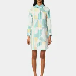 Geometric Print Tunic-1