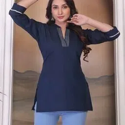 revangi Women Embroidered Straight Tunic-picture-17
